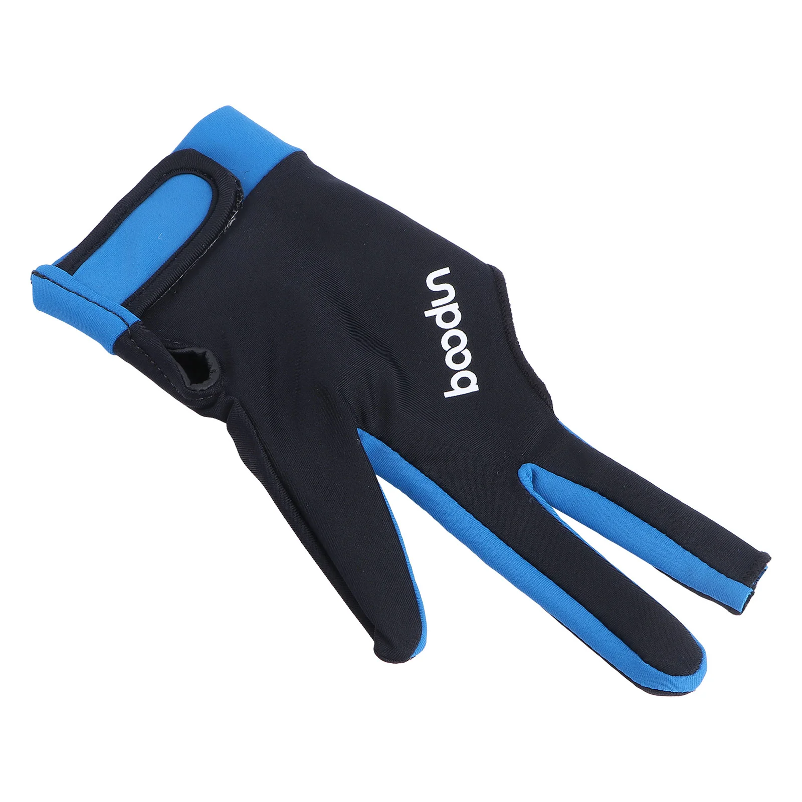 Fingerless Gloves Man Table Tennis Pingpong Billiards Three-Finger Blue Men and Women