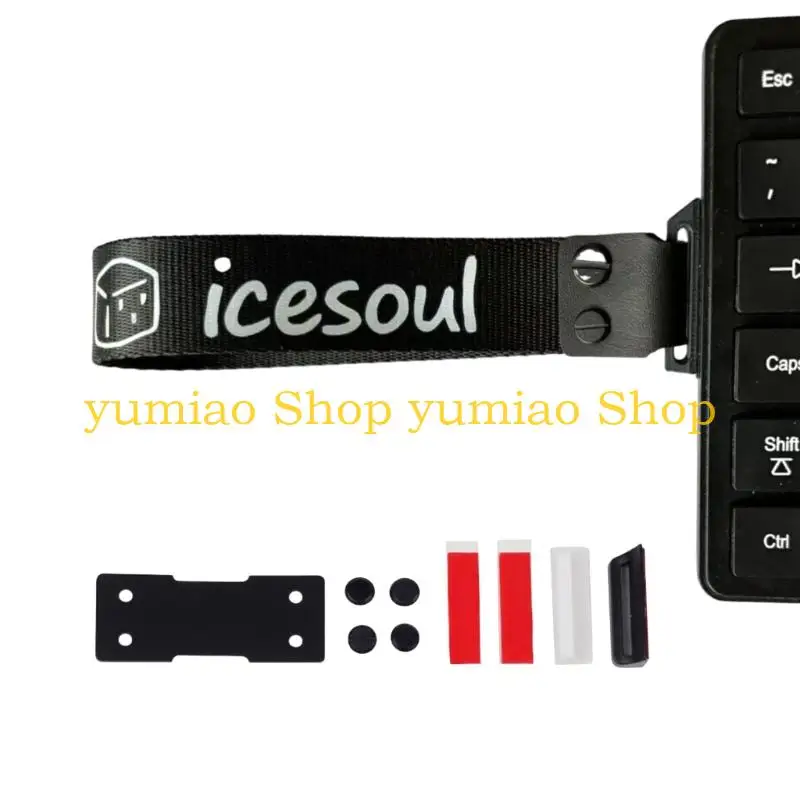 587B Travel Friendly Keyboards Strap Support AntiDrop Feature Simple Setups For Users