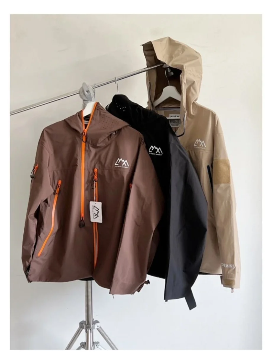 CMF COMFY OUTDOOR soft shell press glue loose zipper pullover jacket