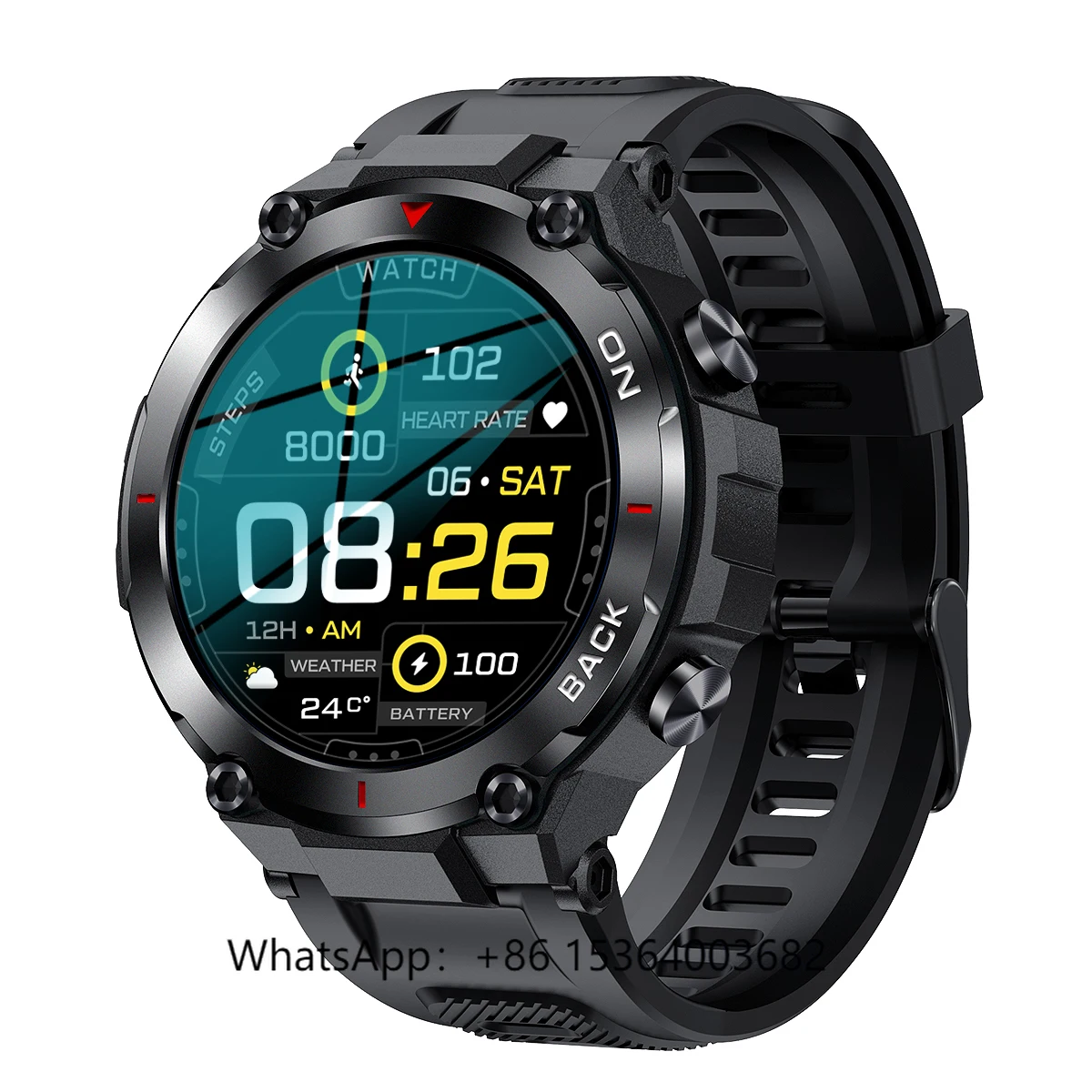 

TJXL-Fashion K37 GPS спортивные умные часы для мужчин 1,32 дюйма 360*360 трек движения сердечного ритма IP68 водонепроницаемые GPS умные часы с длительным режимом ожидания