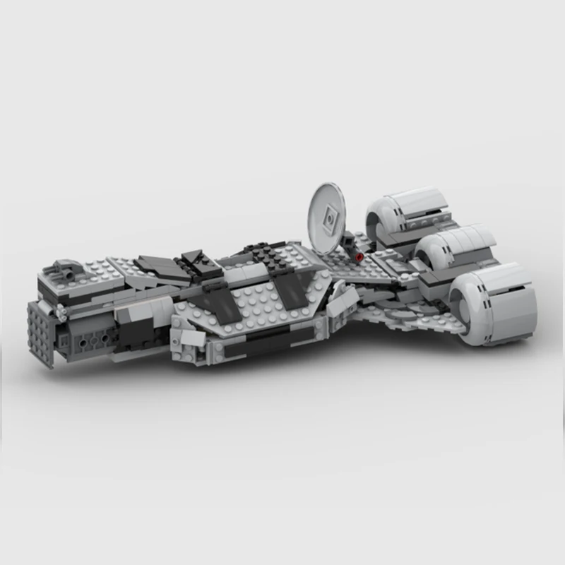 525 peças MOC Consular-class C70 Republic Frigate Star Battle Building Blocks: Desperte a Criatividade na Construção - Presente de Natal
