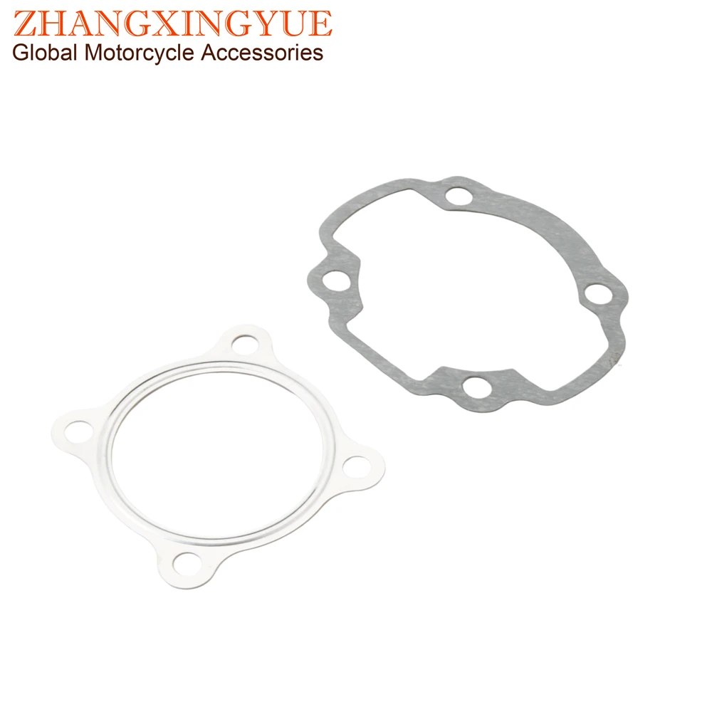 Scooter Cylinder Gasket Set Top End For MBK Booster 100 Nitro Ovetto 100cc 4VP Minarelli 2-Stroke Engine Parts