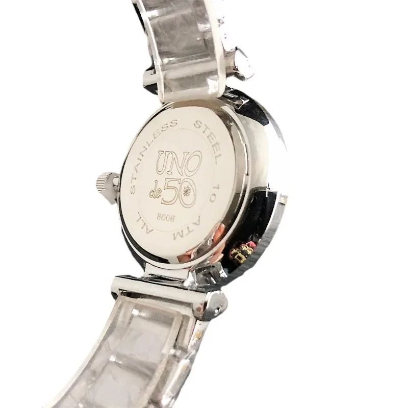 UNOde50 Statement Watch: Silver & 24K Gold-Plated | Discounted Luxury For Instant Charm Upgrade