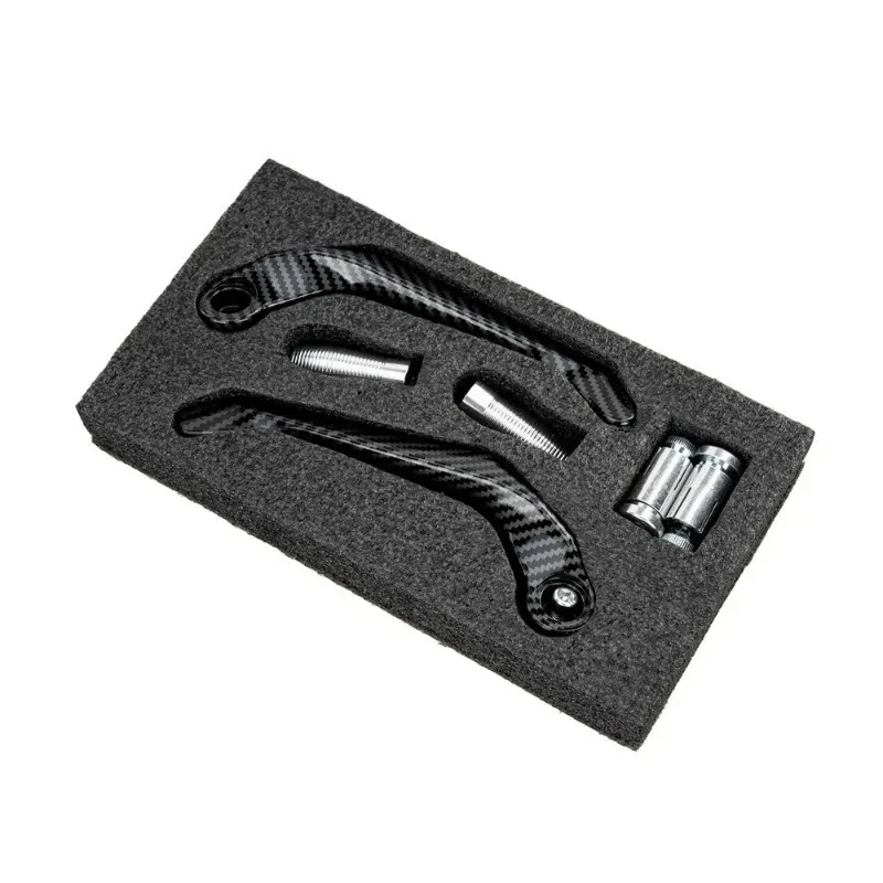 FKY для мотоцикла, алюминиевый руль с ЧПУ, тормозной рычаг сцепления, щиток и защита, аксессуары для модификации шестерни, рукоятка