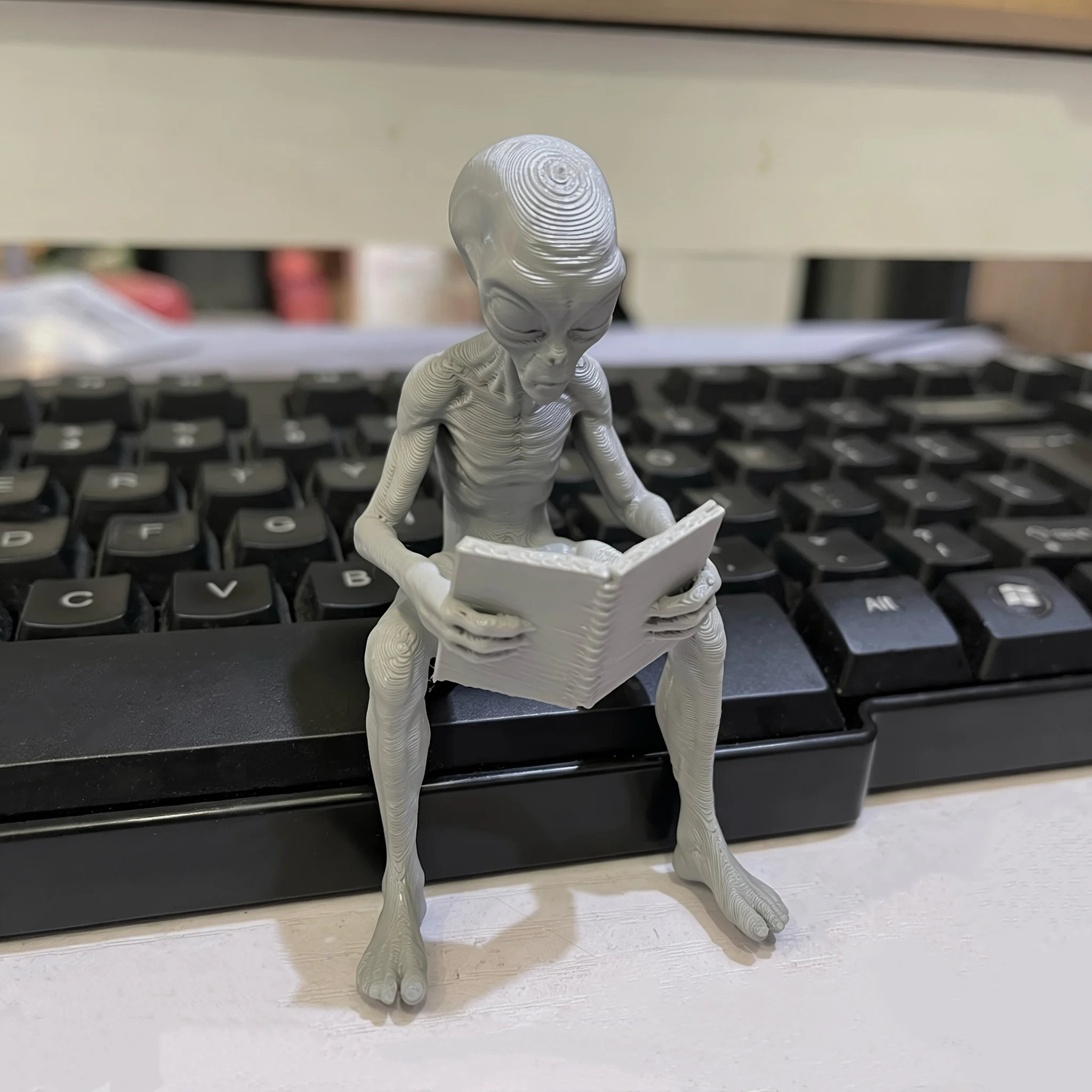 Alien-Lesefiguren 3D-Gedruckte – Retro Gaming Desk Setup Bewertung und Preis