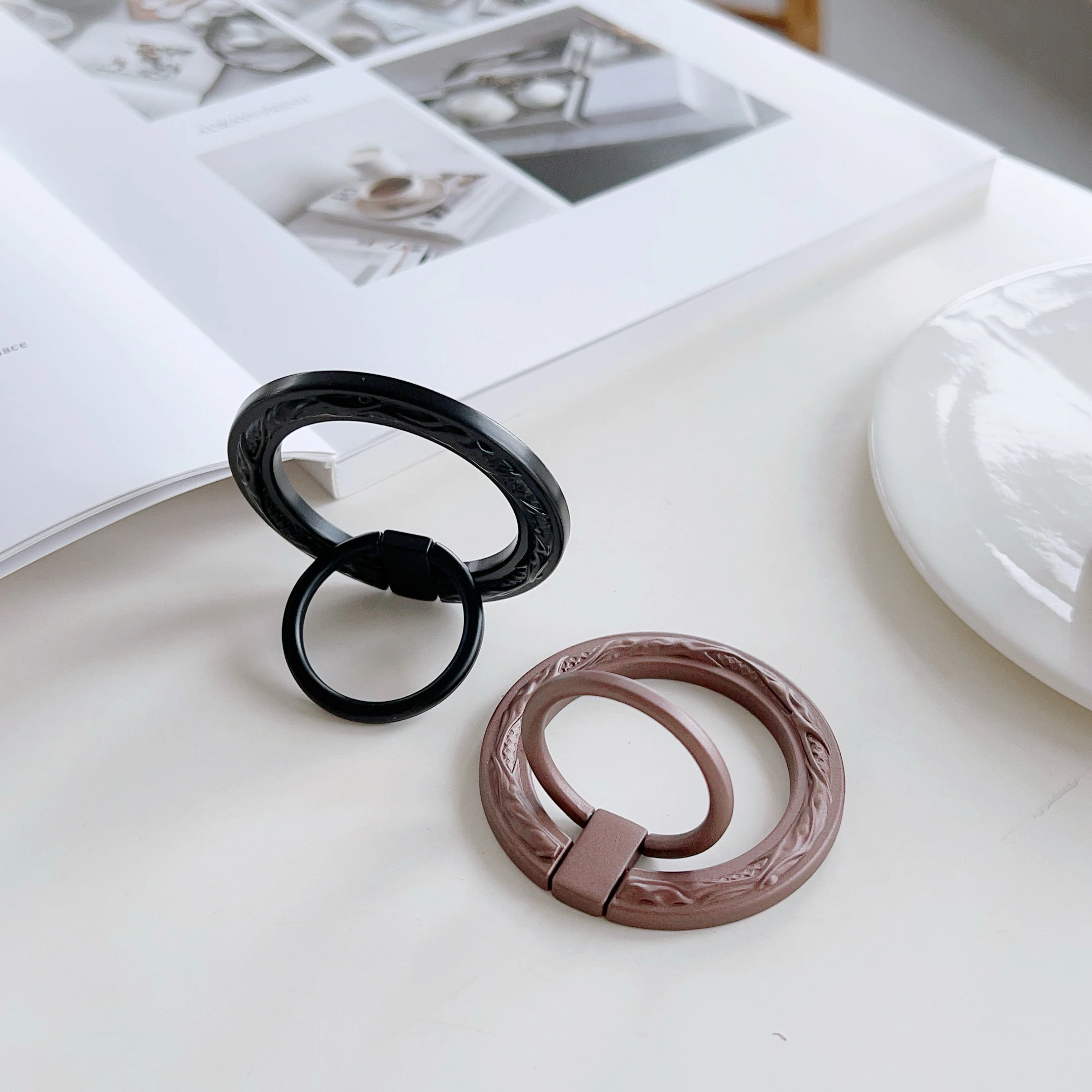 

Для Magsafe металлический блестящий 1 шт., сильный магнитный держатель на присоске для держателя мобильного телефона etal 360 ° Вращающийся