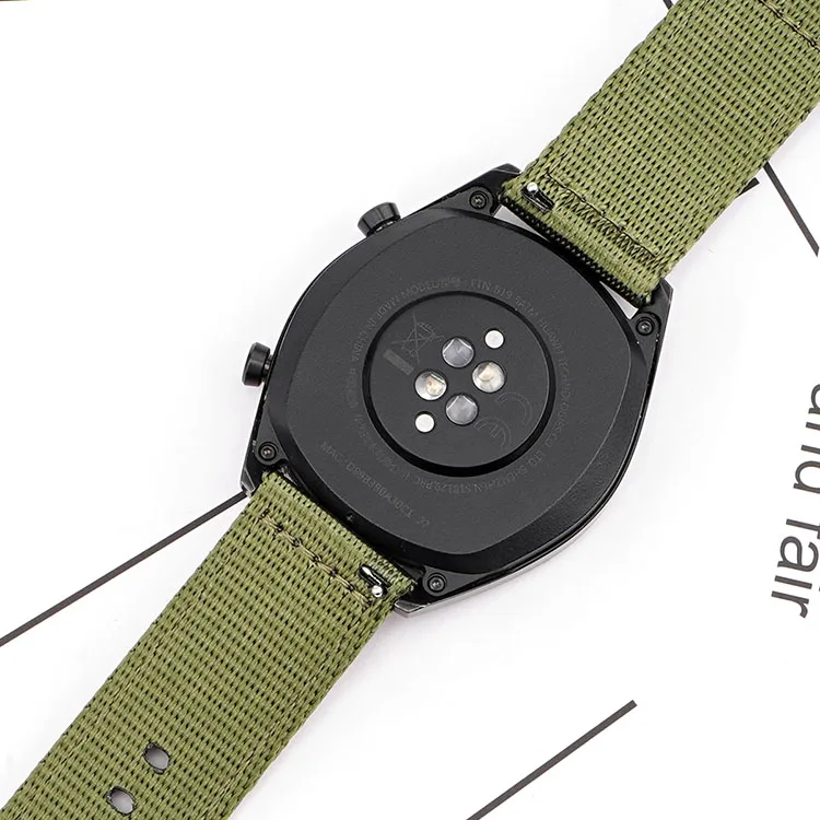 Nylon Strap Watch Band for Huawei Watch3 Pro GT2 Wristband for Samsung Galaxy Watch 4 Quick Release 18mm 20mm 22mm 24mm Strap