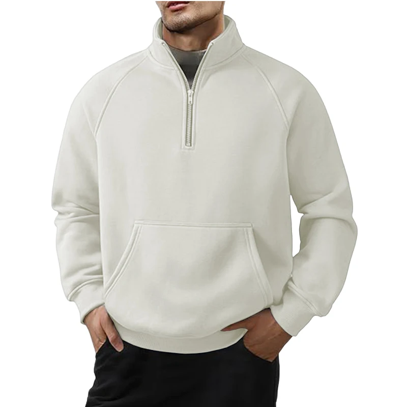 هوديي رجالي خفيف الوزن بسحاب كامل مع مقاس مريح #3