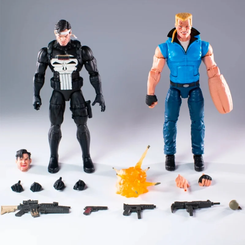 

Подлинная модель Marvel Legend Punisher Bushwacker, гаражный комплект, экшн-фигурка, коллекционные настольные декоративные украшения, подарок для мальчика
