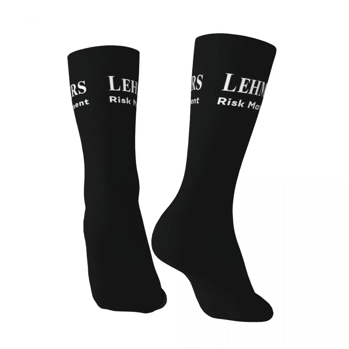 Lehman Brothers Risk Management Dept (15) Socks Kawaii Stockings Couple Soft Cycling Socks Autumn Design Anti Bacterial Socks