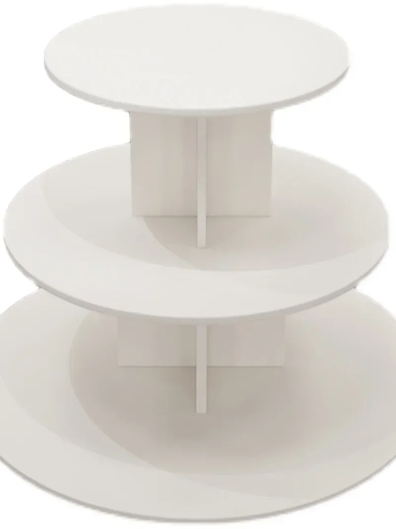 Gift Supermarket Shelves Stacking Head Rack Grain and Oil Display Platform Central Island Cabinet Display Rack Bank Circular