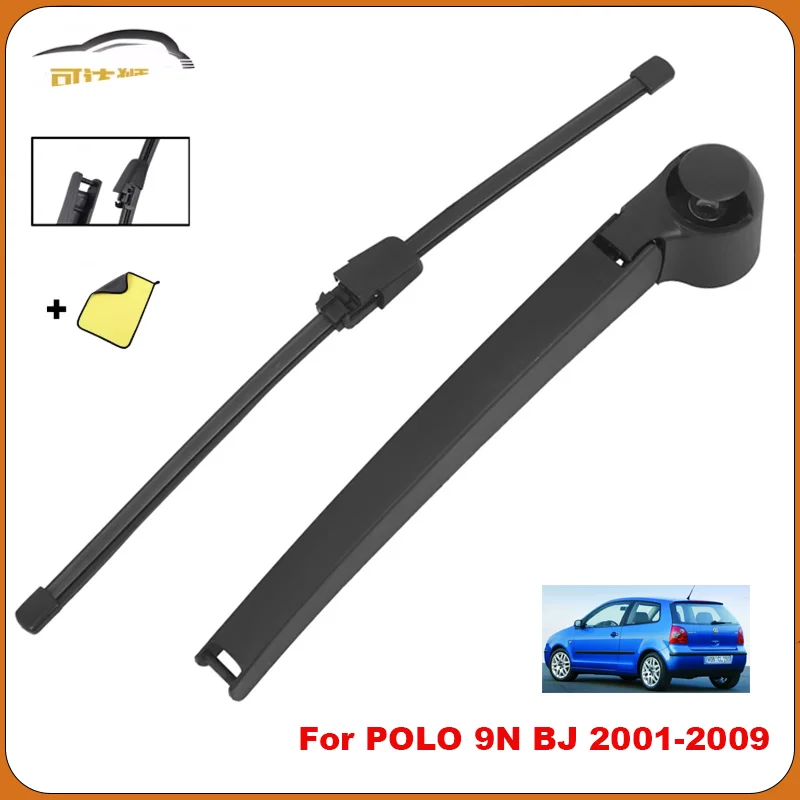 

13-дюймовый комплект щеток омывателя заднего лобового стекла для POLO 9N BJ 2001 2002 2003 200599, автомобильные аксессуары