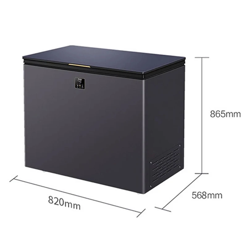 Freezer -40℃ household 100L/200L small ultra-low temperature freezer fully frozen frost-free quick freezing