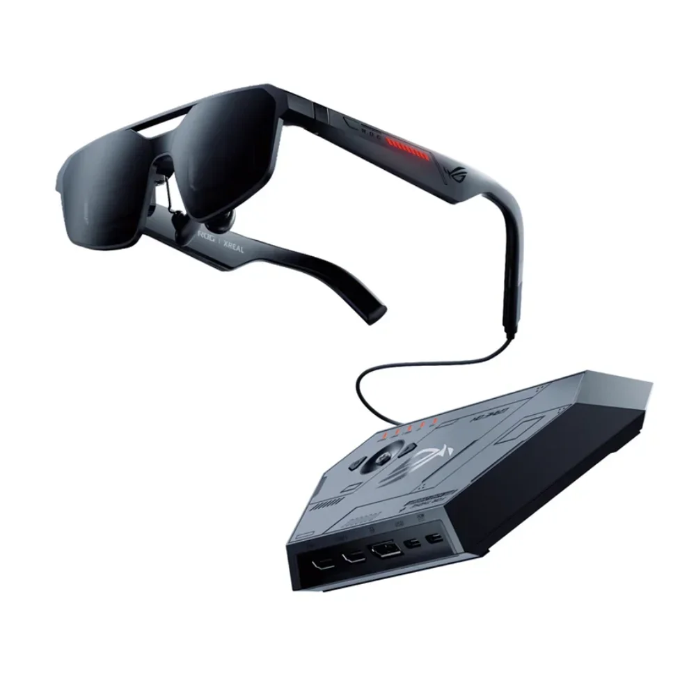 ROG XREAL R1 240Hz Gaming AR Glasses , 57 FOV Equivalent 171 Inch Screen Low Latency Fluid Visuals for Portable Game & Movie