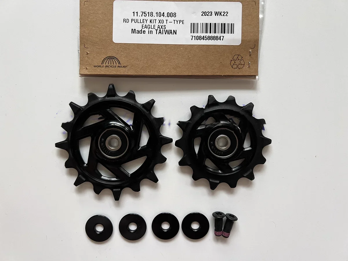 SRAM SPARE PARTS RD PULLEY WHEEL KIT X0 T-TYPE EAGLE AXS 11.7518.104.008 MTB & Road bicycle acesssories cycling