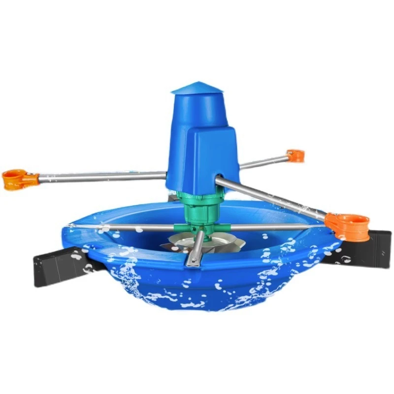 

Aerated fish pond aerator 220V pusher impeller river pond oxygen pump 380V