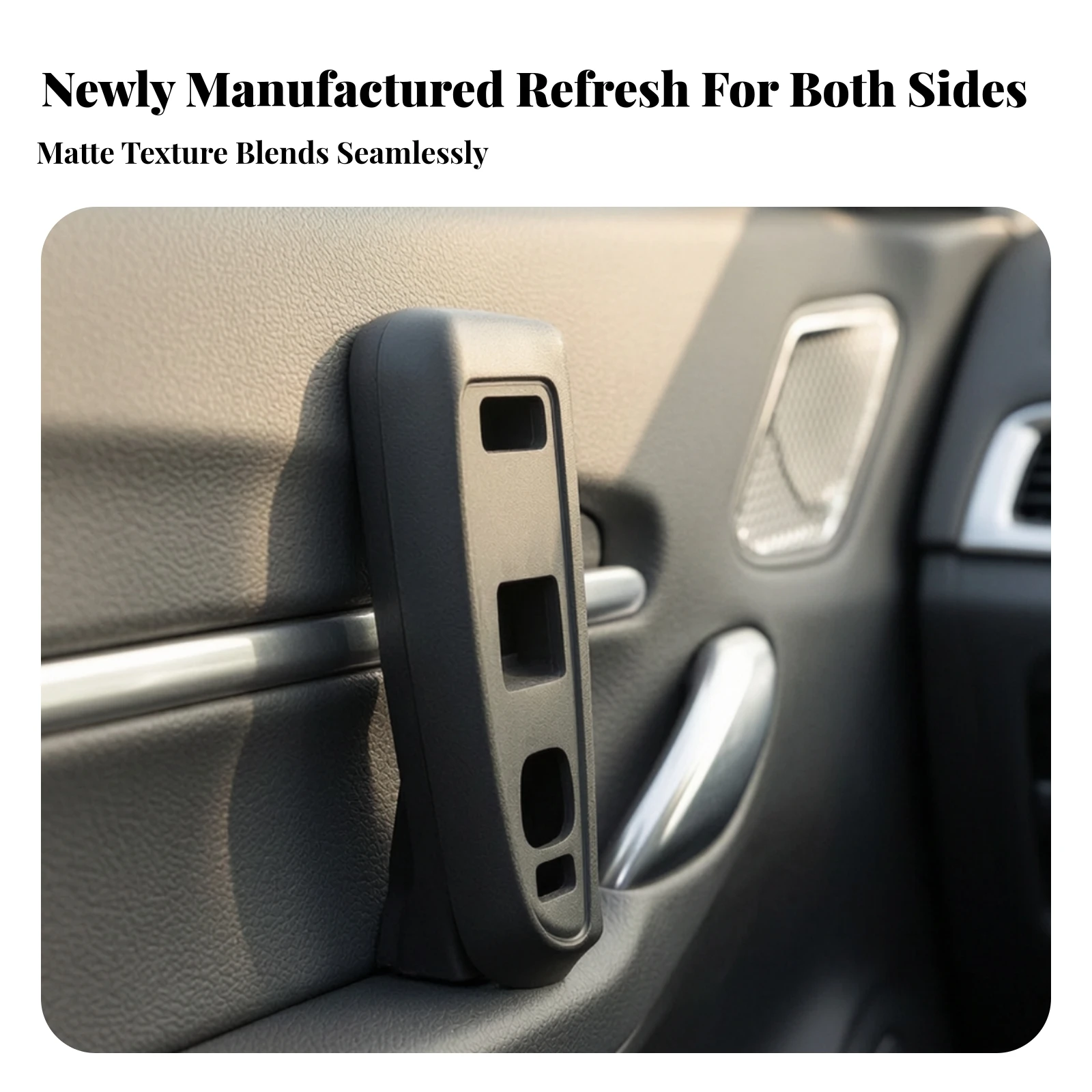 Window Switch Panel OEM Standard Front Left Driver Side Window Switch Panel Long-Lasting Plastic for DIY Mechanics