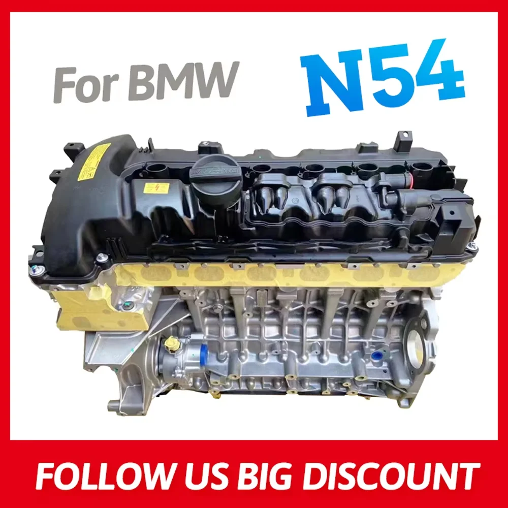 3.0L N54B30 Twin-Turbo Engine Assembly 225kW 306HP 400Nm L6 for BMW 335i E90 535i E60 X6 35i E71 740i F01