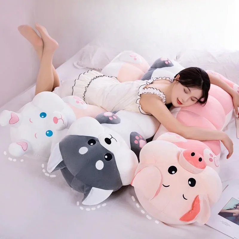 80/100cm piękny miękki kolorowy gąsienica pluszowa zabawka poduszka dla dzieci dzieci nadziewane pluszowe zabawki miękka lalka prezent urodzinowy