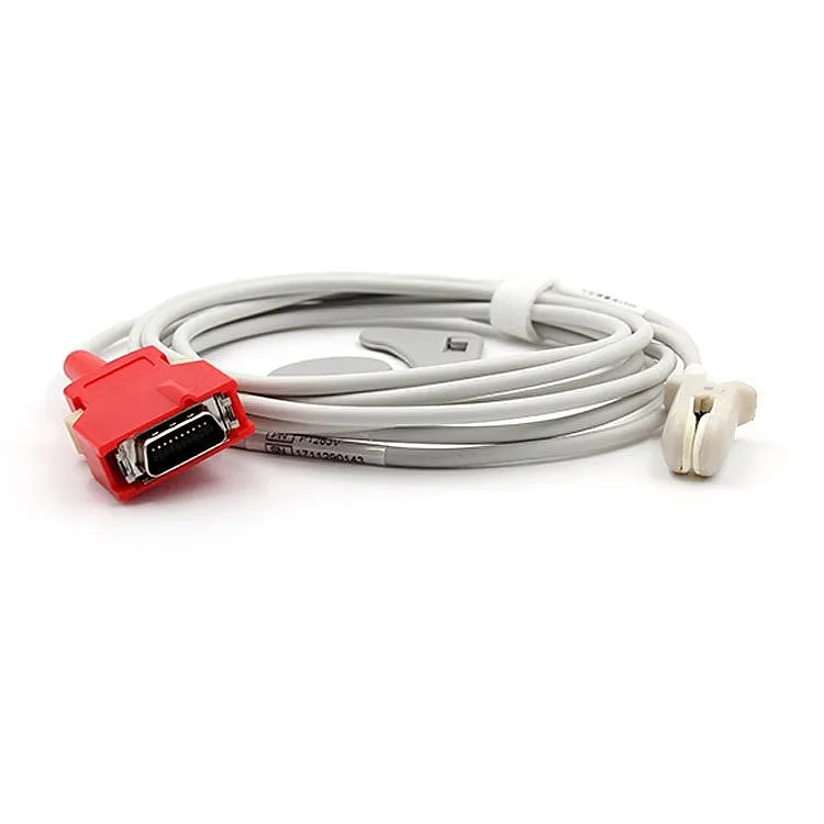 Suitable for Massimos Komans C60 C30 ECG Monitors Bloods Oxygen Probe Ear Clip Probe