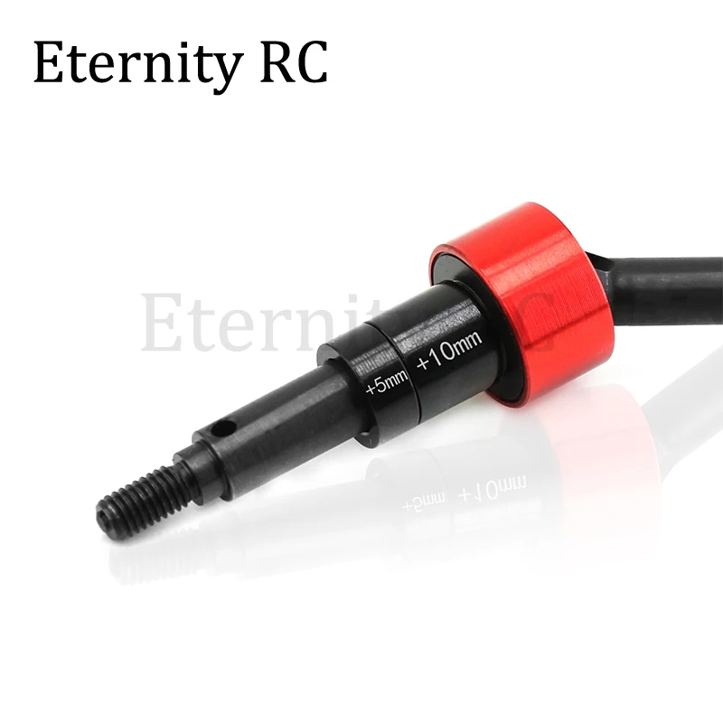 HPI Savage X Flux XL 1/8 RC 자동차 전면 및 후면 업그레이드 부품 액세서리 용 2pcs 스틸 메탈 드라이브 샤프트 CVD 드라이브 샤프트 86246