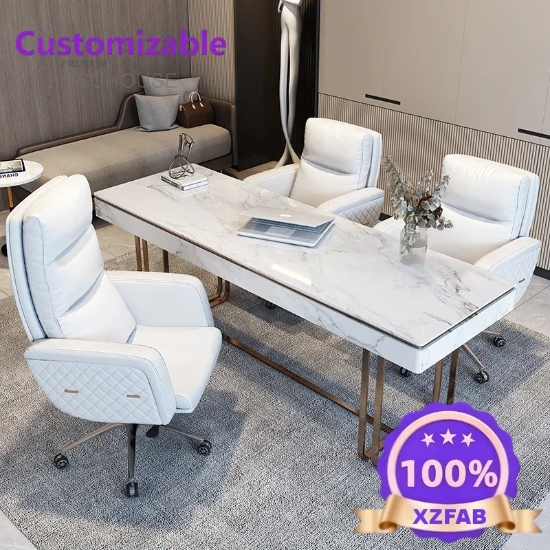 Factory Direct 2026 Top High Back Computer Chair Luxury Office Chairs Modern office FurnitureLifting Rotary Gaming Chair Leather