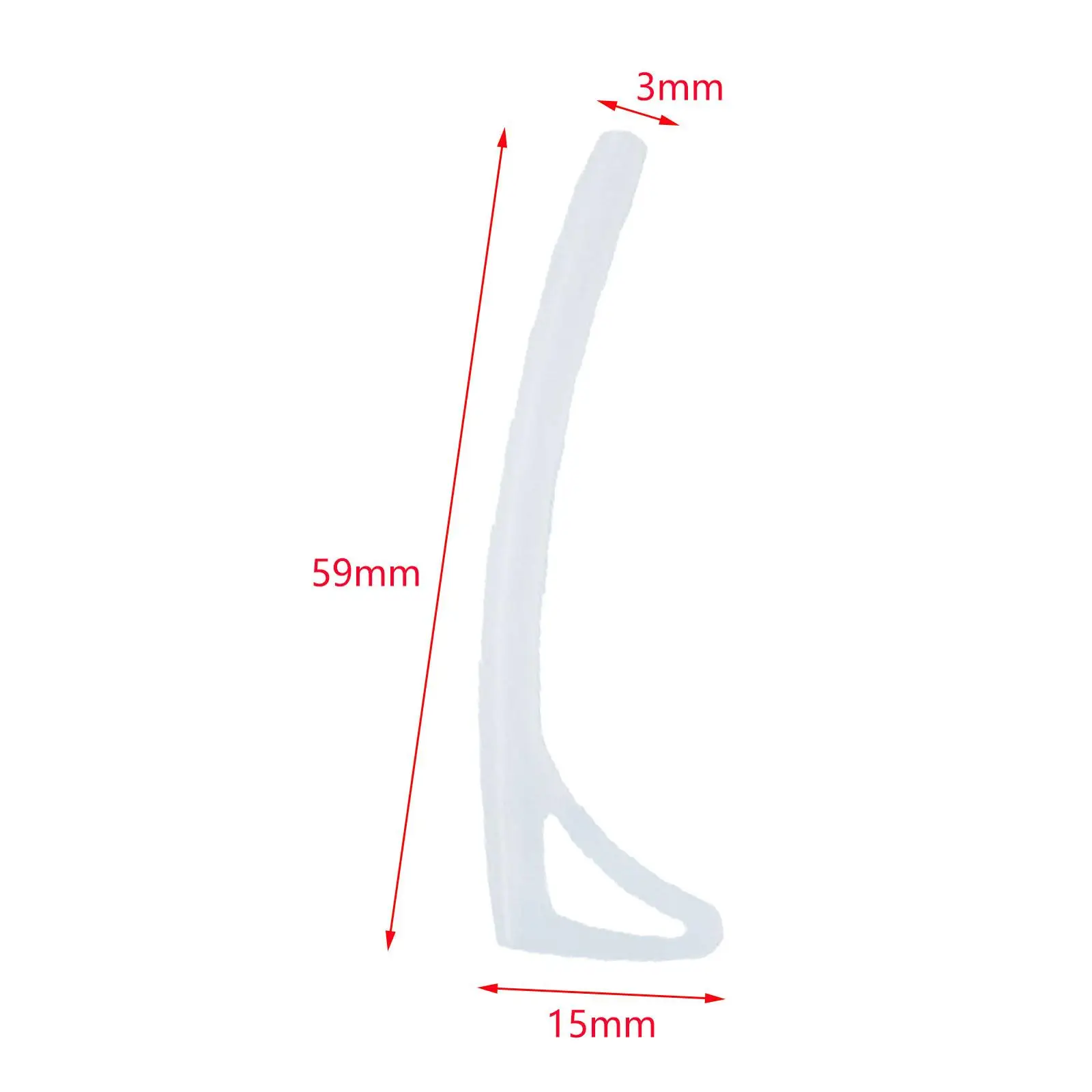 12 قطعة من مقابض الأذن النظارات وسادة الأذن للأطفال والكبار