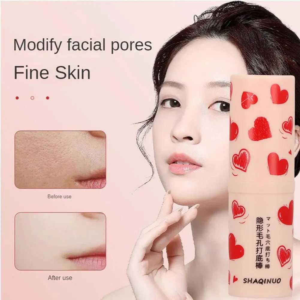 Unsichtbare Poren Gesicht Primer langlebige Make-up Primer Stick Foundation Öl Kontrolle Gesichts matte Primer koreanische Kosmetik neu