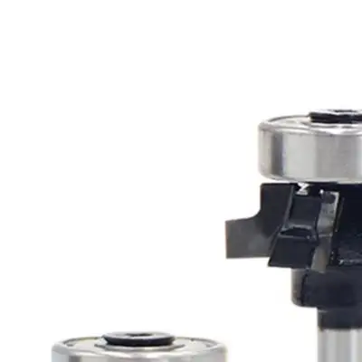 14in Shank Router Bit with 4 Flutes for Milling Cutter and Woodworking Industrial Grade Carbide and Anti for kickback Design