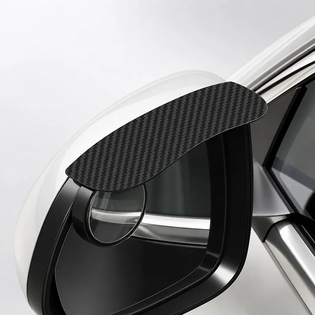 

Car Rearview Mirror Rain Shield Universal Anti-Rain Visor Deflector Waterproof Car Window Decor