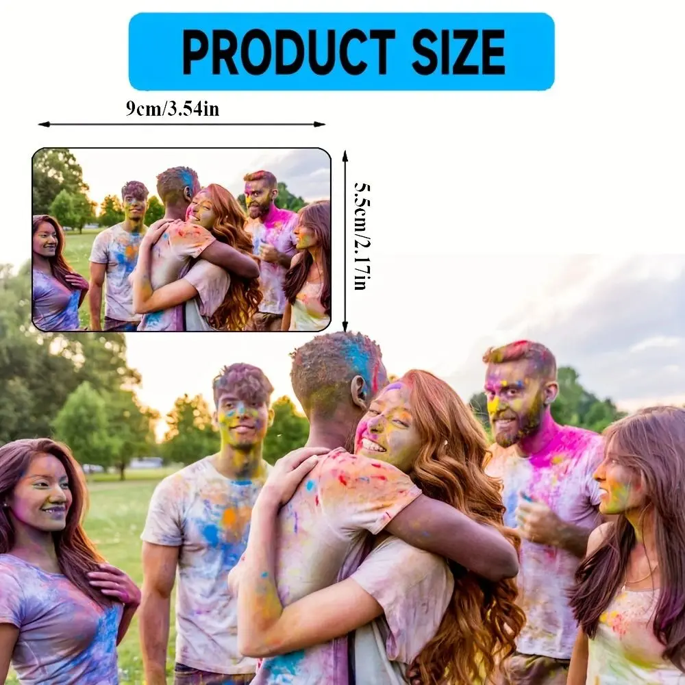 12/20pcs Sublimation Rectangle Blank Fridge Magnets for Home Kitchen Refrigerator Microwave Oven Wall Door Decoration