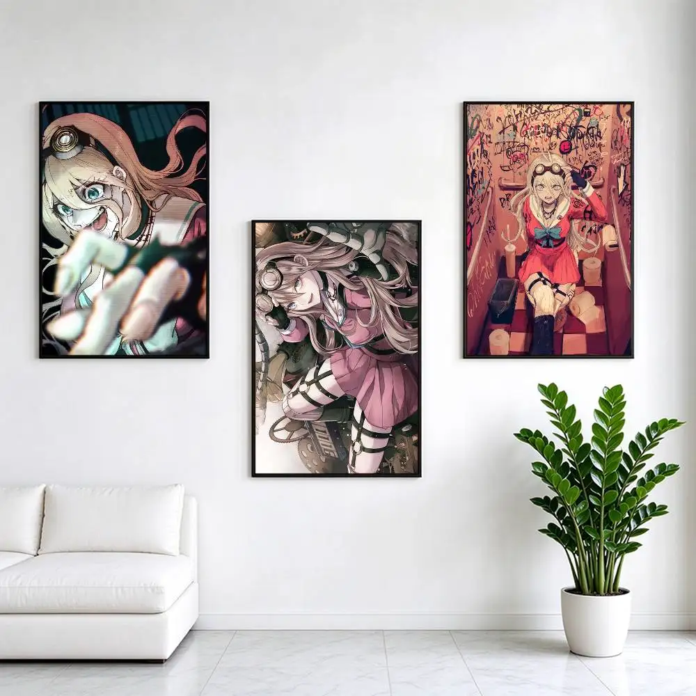 Danganronpa V3 Miu Iruma  Poster High Quality Dorm Living Room Aesthetic Wall Decoration Painting Stickers Gift