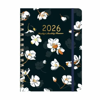 New A5 2026 Planner Weekly and Monthly Agenda Academic Planner Monthly Tabs Jan.2026 - Dec.2026 Coil Notebook 12