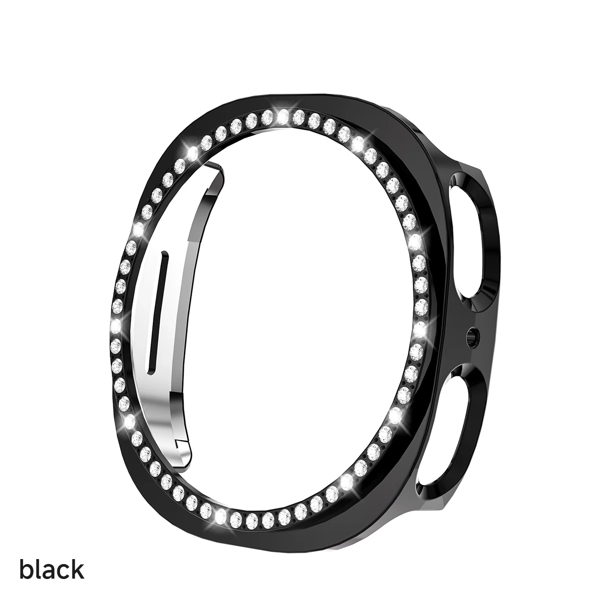 Diamant-Uhrengehäuse für Samsung Galaxy Watch 9/8 40 mm 44 mm, Zubehör ohne gehärtetes Glas, modische Schutzhülle für Damen – Detail 13