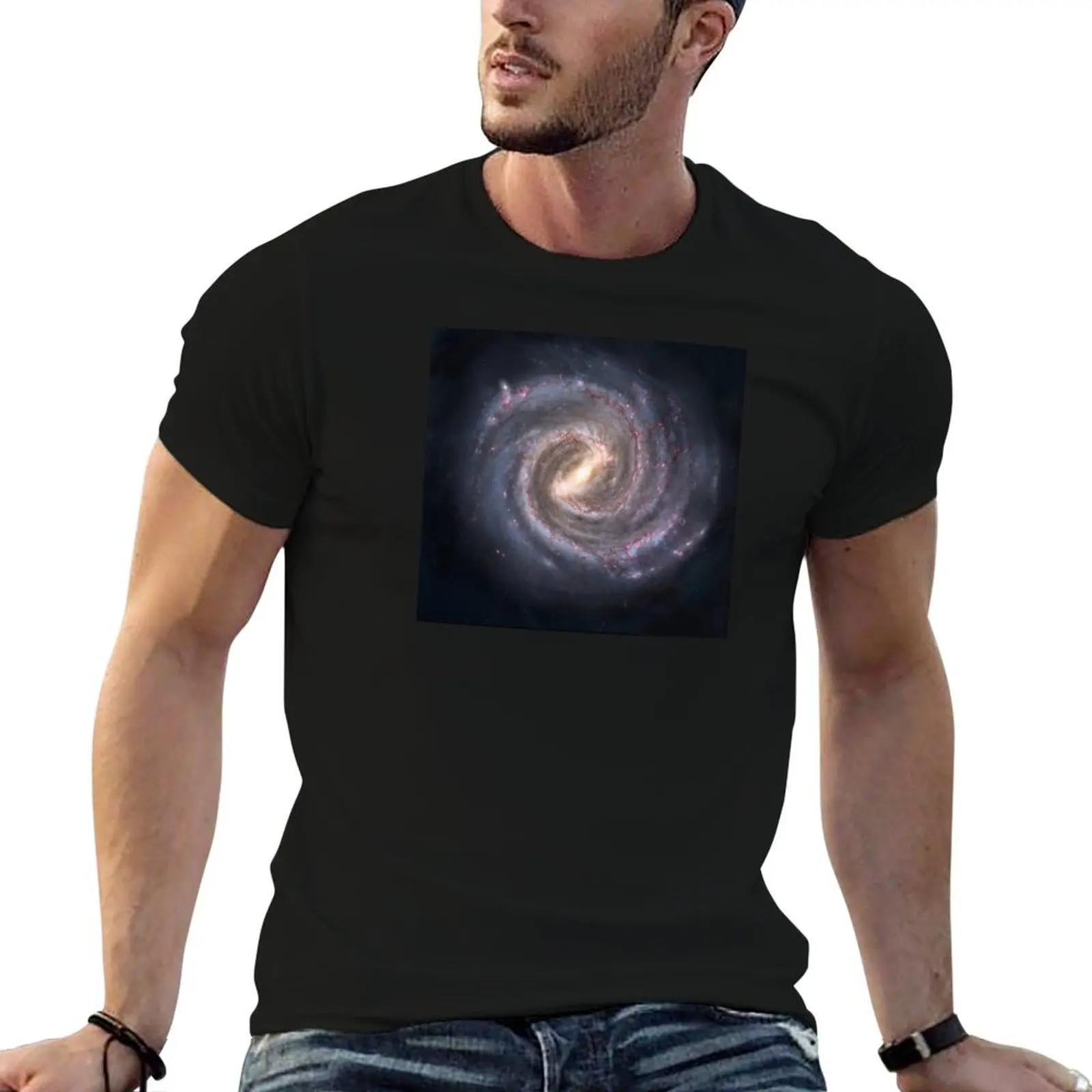 Milky Way T-Shirt cute tops anime t shirts vintage t shirts slim fit t shirts for men