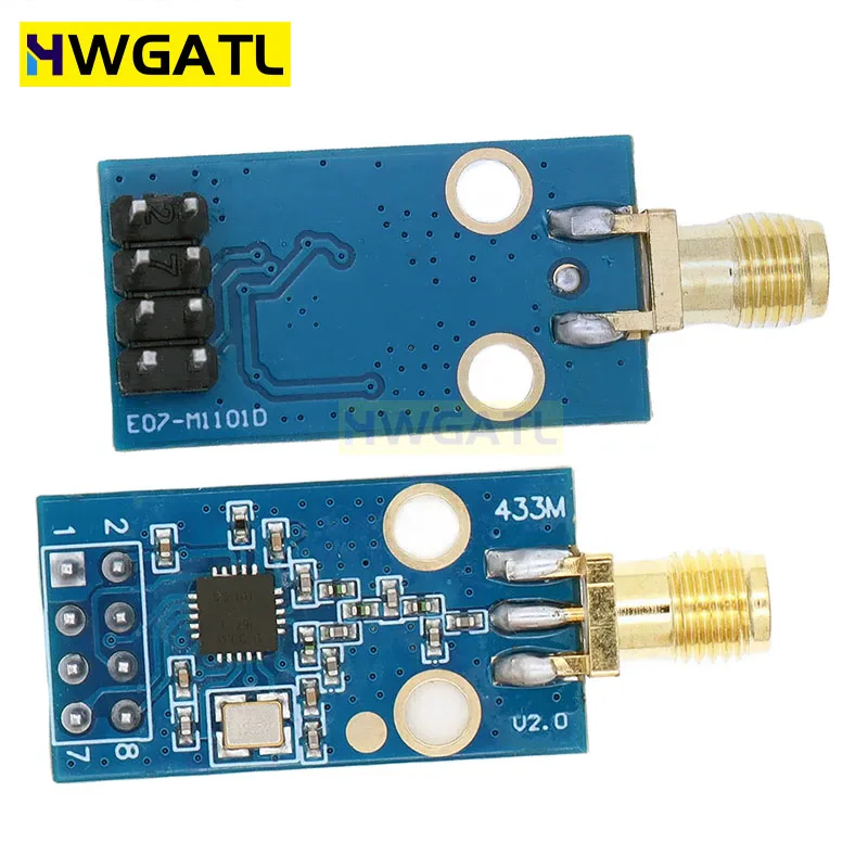 HWGATL CC1101 433MHz Wireless Module With SMA Antenna Wireless Transceiver Module