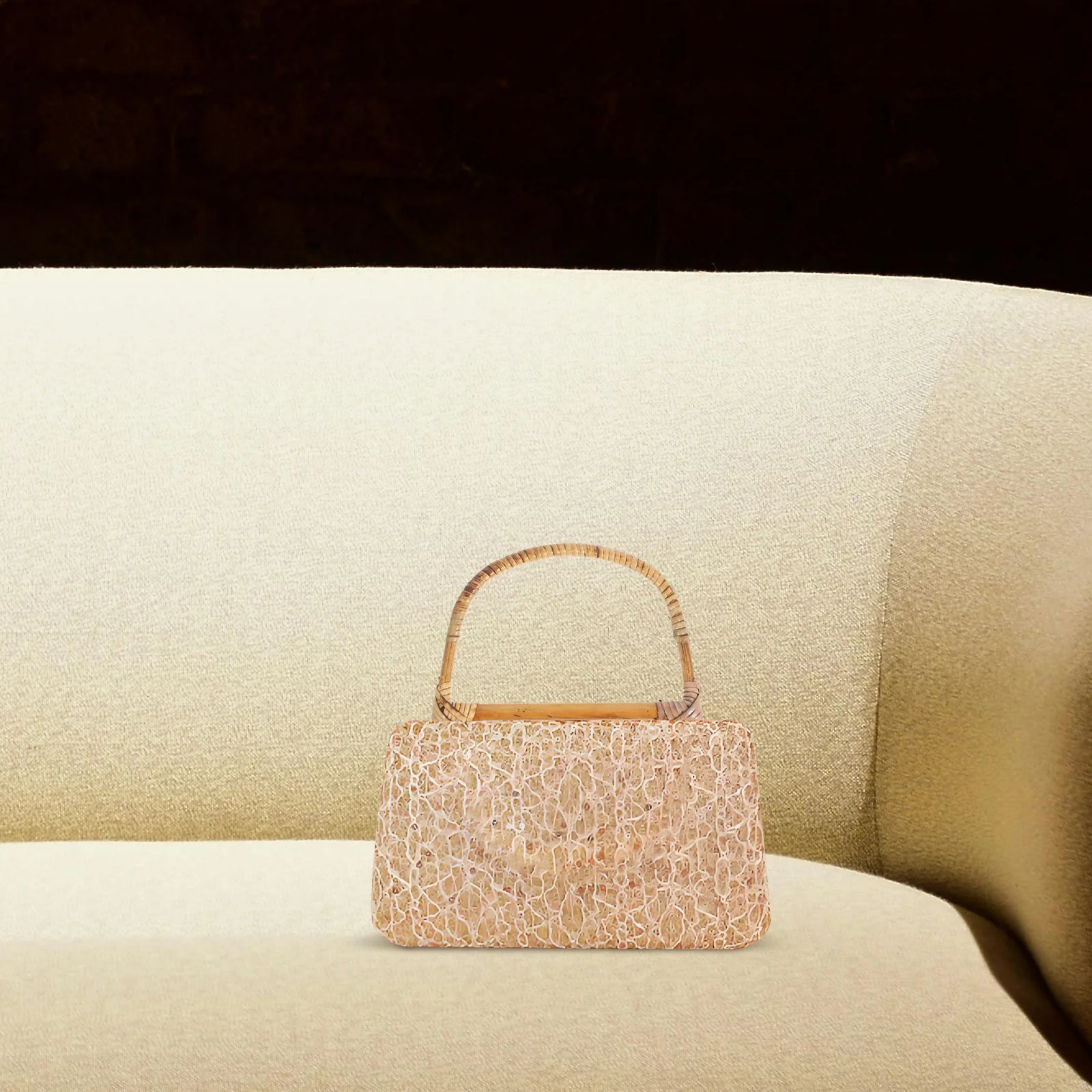 

4pcs Natural Solid Wood Rattan Handles For Handbag Making Diy Craft Supplies Bag Handles Accessories Wood Handle For Purse