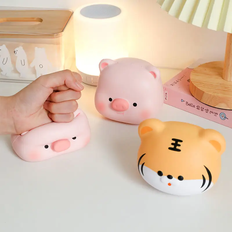 New Creative Cute Pig Squeeze Lala Le Venting Tricky To Relieve Boredom Funny Vent Rebound Toy Gift