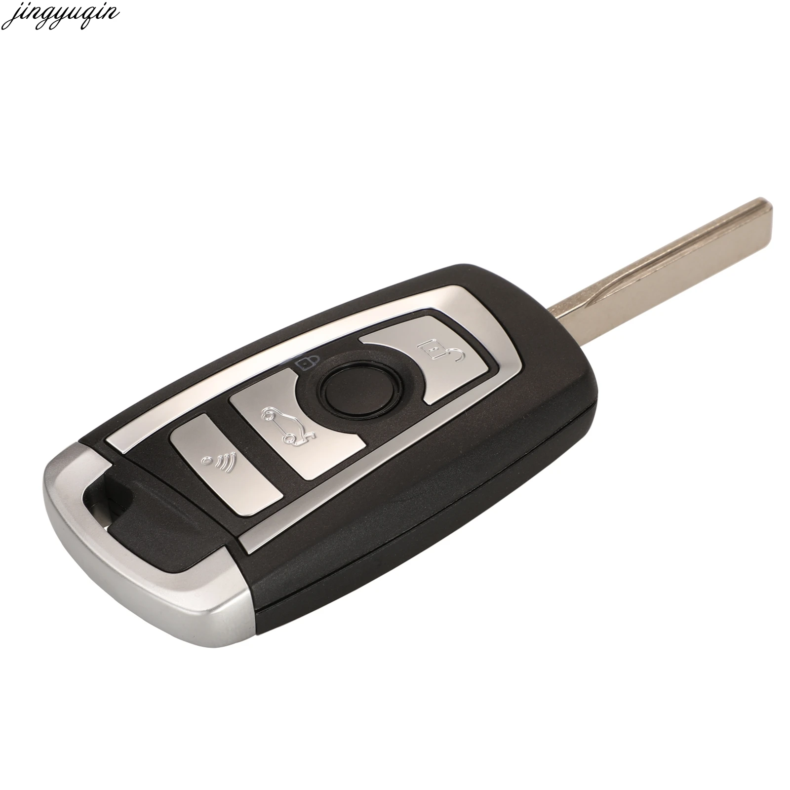 Jingyuqin Remote Control Car Key 315/434/868MHZ ID46 PCF7953 For BMW 1 3 5 7 8 X3 X4 X6 X8 Series GT320li 520 535 4B CAS2