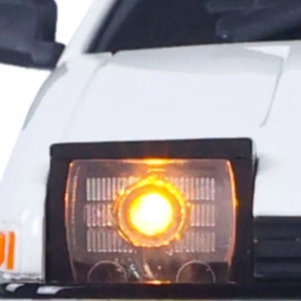 

US Stock LDRC 1/18 LD1801 RC Drift Car RWD AE86 Racing Vehicle Flip Light Gyroscope High Speed Drifting Cars Model TH24056