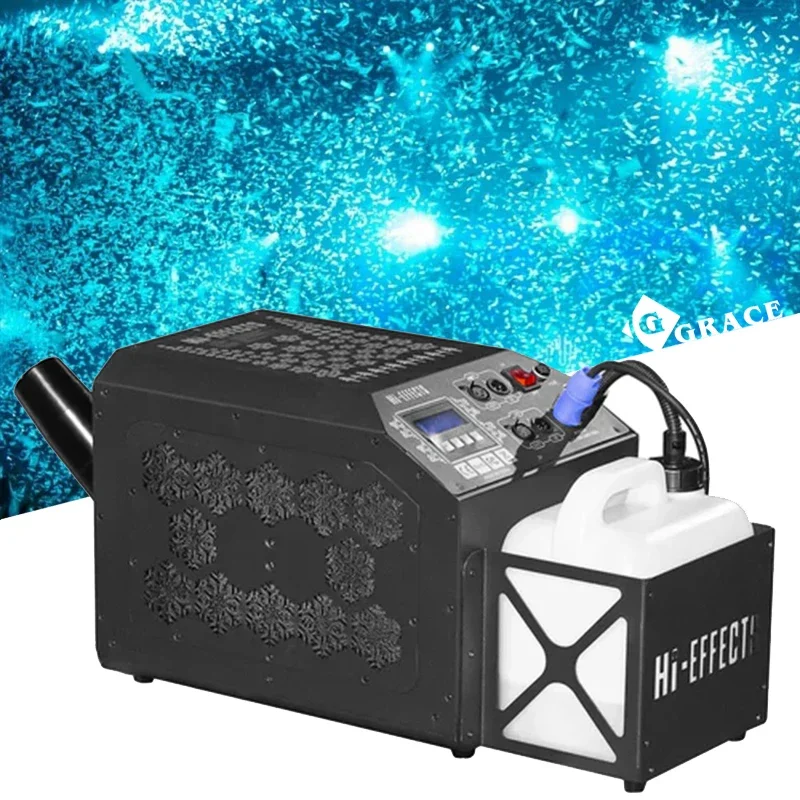 Igracelite 1800W Snow Machine Quiet Stage Effect Snow Machine For New Stage Effect