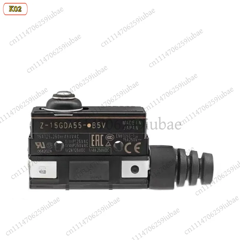 Z-15GD-B Micro Switch 5V DC 15A 3-Pin Long Hinge Lever for Gaming Mouse Repair, Replacement Parts