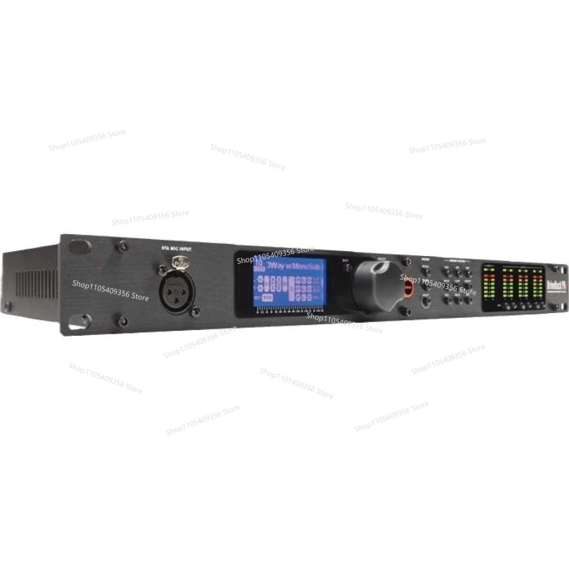For PA2 Professional Bar Stage Performance Speakers Linear Array Frequency Division 2 in 6 Out Digital Audio Processor