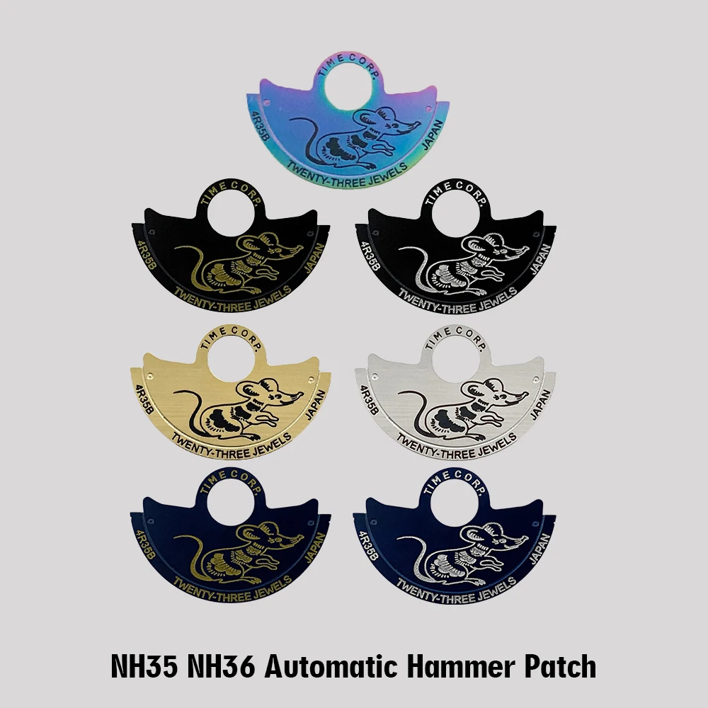 

Zodiac Automatic Hammer Rotor Patch Fit NH35 NH36 NH38 4R 6R 7S Movement Oscillating Weight Rotor Patch Guard Repair Parts