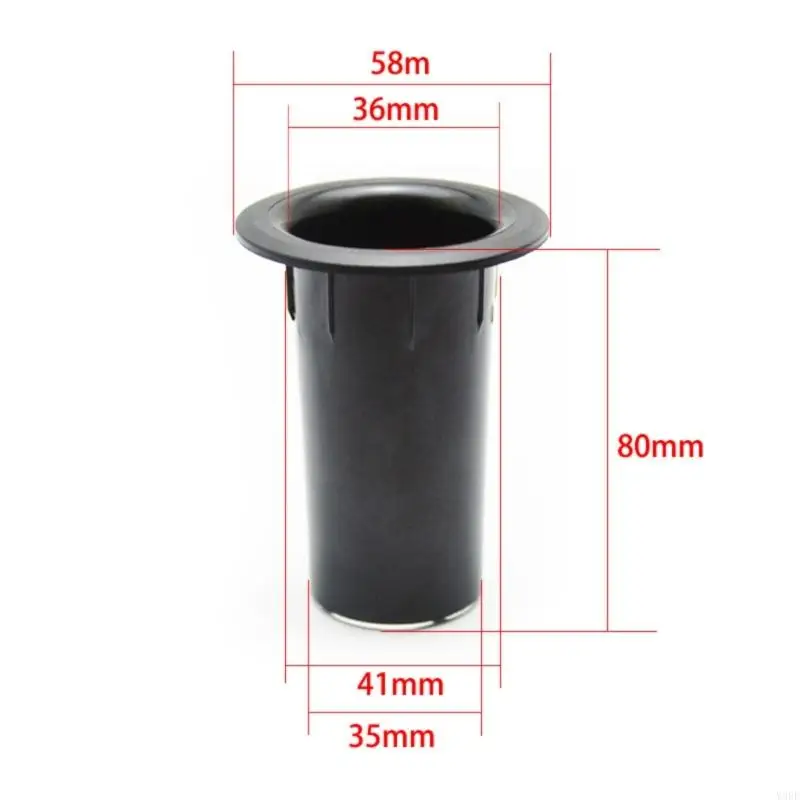 2025新しい10PCSスピーカーポートチューブサブウーファーベース反射チューブベースウーファーボックスポートチューブベントカースピーカーポートチューブの交換