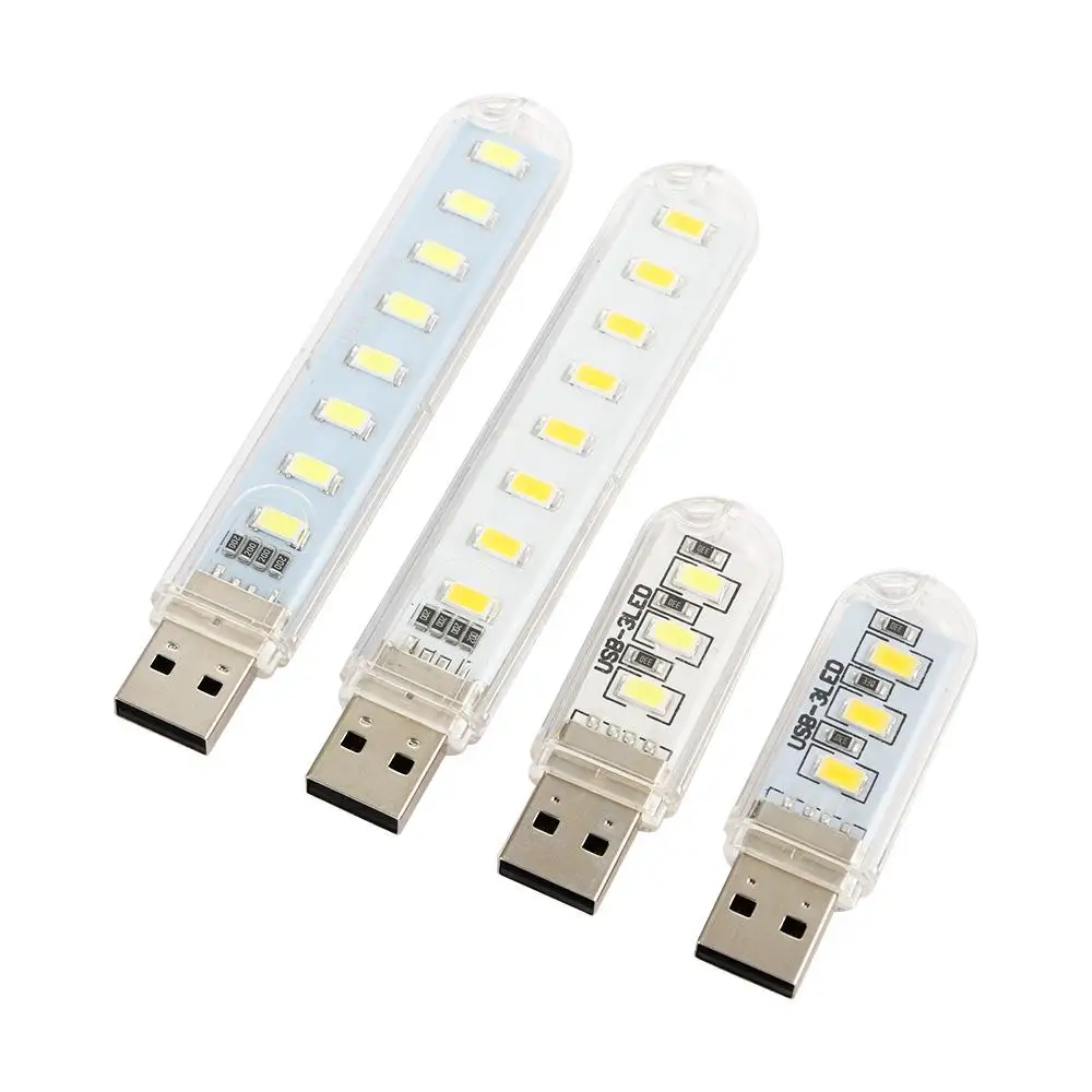 5730 For Power Bank Mini USB light 5V Power LED Bulb Warm White Book Light Reading Book Lamp USB Night light USB LED Lights