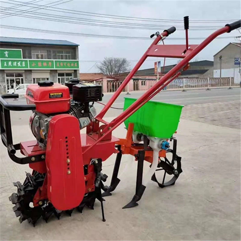 Cultivator Plough Electric Hand Push Grass Cutting Machine Household Trimmer For Garden Courtyard Power Gasoline Tools Tractor