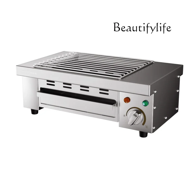 Smokeless electric barbecue grill Commercial self-service machine barbecue equipment