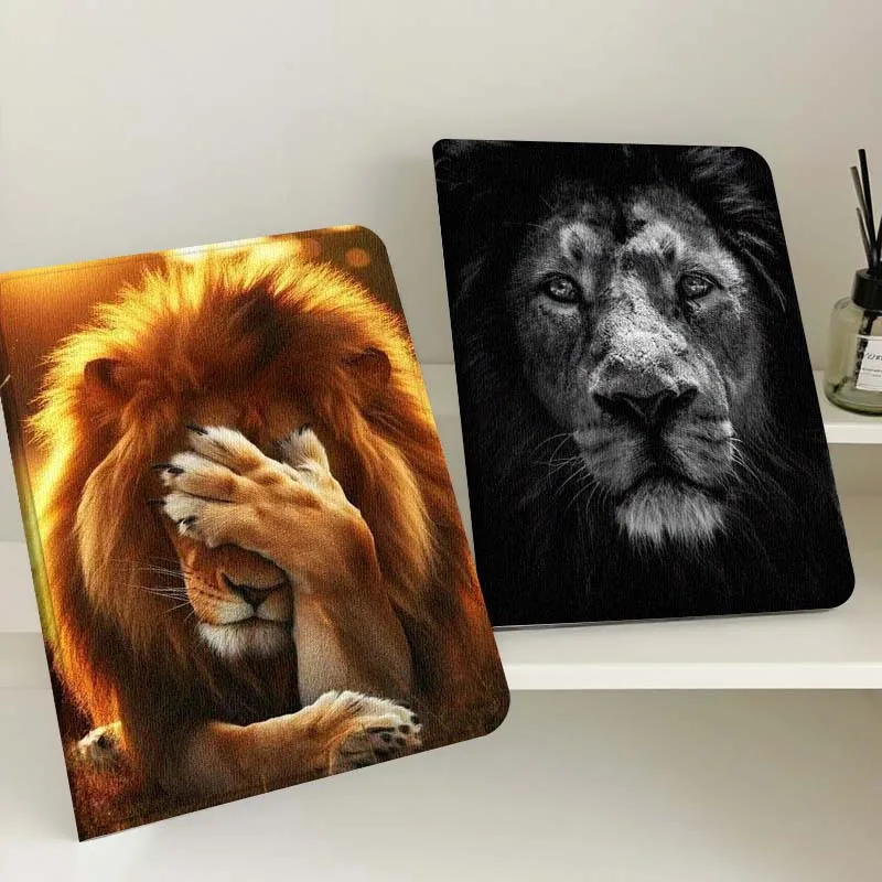 

Sad Lion Covering Face Gift Tablet Case For Samsung Tab Galaxy S6 S11 A A7 A8 A9 A11 10.1 10.4 10.5 Plus Lite