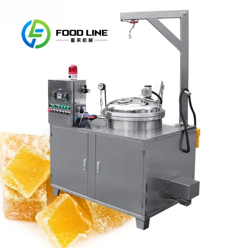Preserved Fruit Vacuum Sugar Dipping Cooking Pot,Vacuum Sugar Immersing Machine